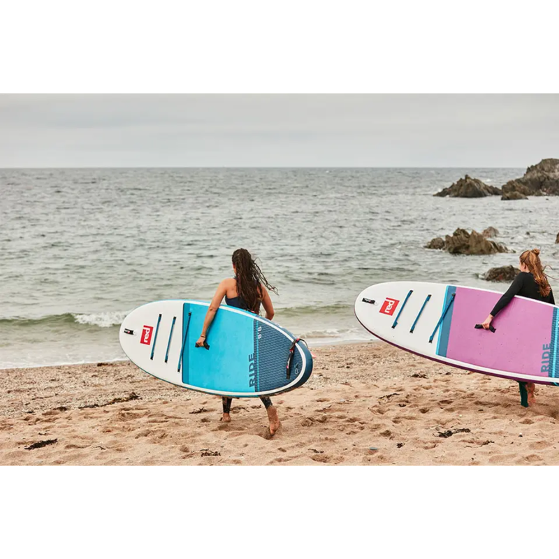 Red Paddle 9 Ft 8 RIDE MSL INFLATABLE PADDLE BOARD PACKAGE HT-7